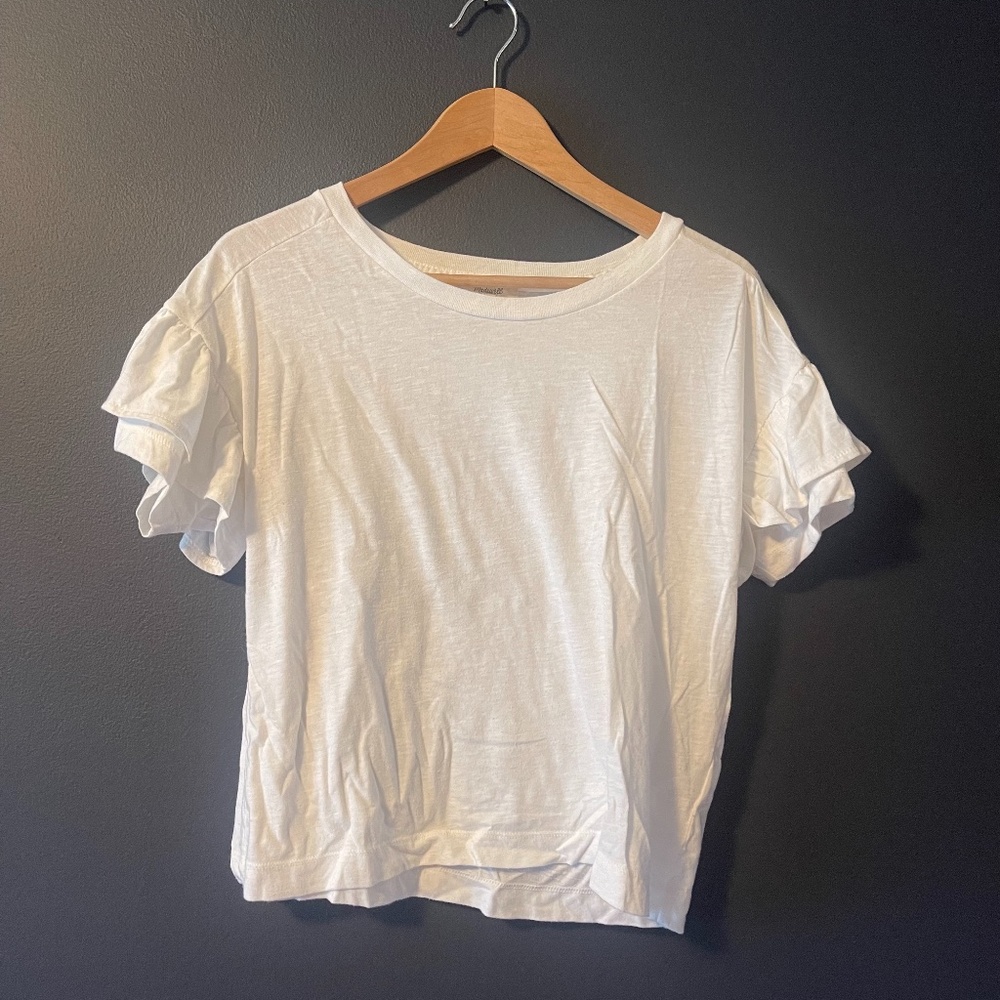 Madewell Flutter Sleeve T Shirt